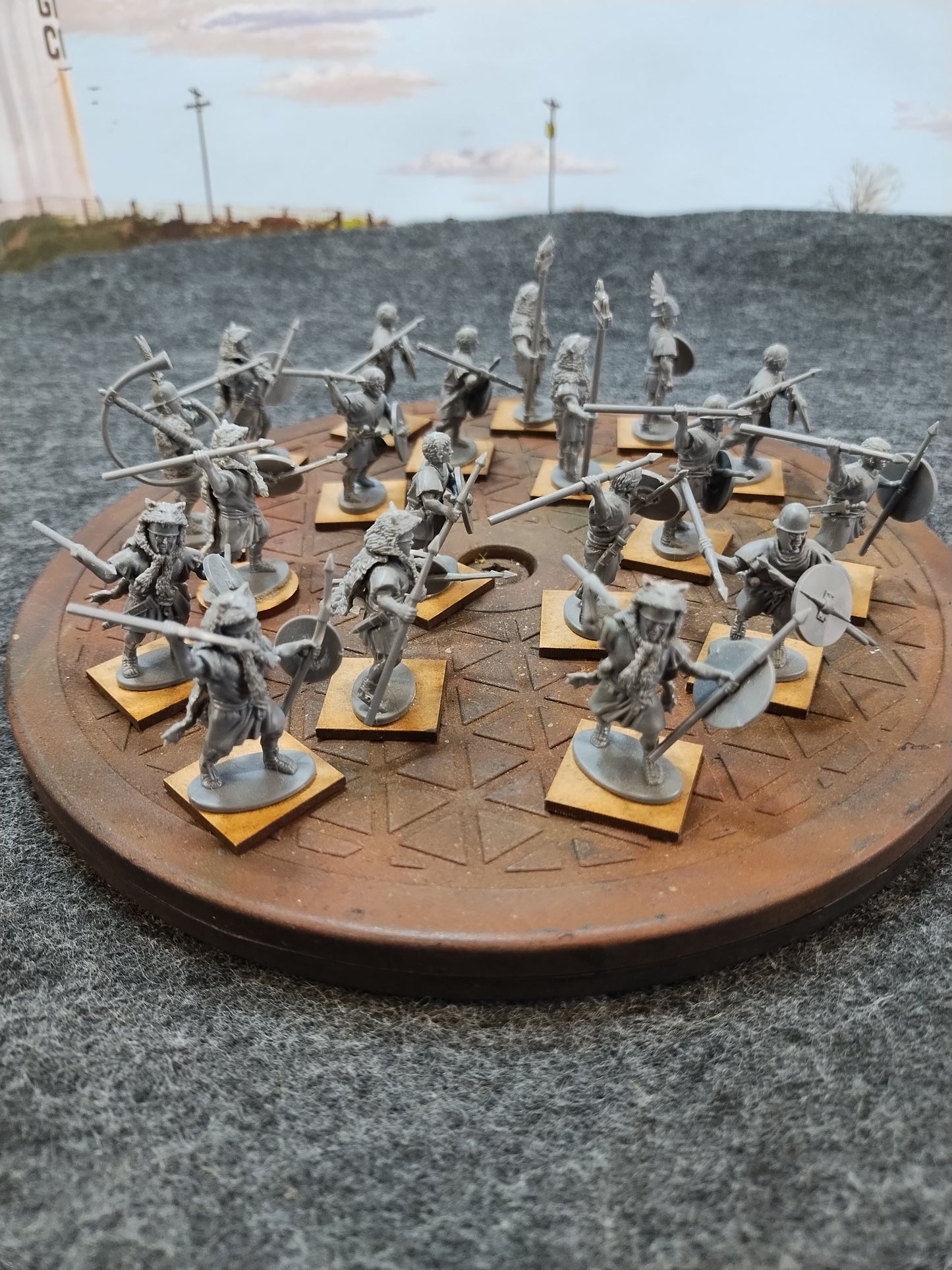 Ancient Roman Imperial Infantry x19 #E- Hail Caesar/28mm/Plastic