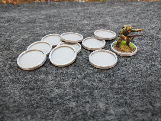 28mm ID tags for Miniatures x10 - Grey