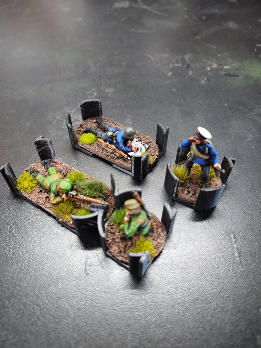 Minatare Holder for 28mm Miniatures Lozenges Bundle - Black