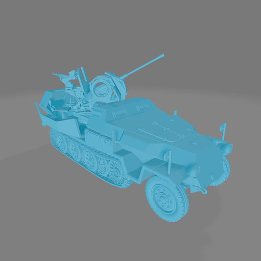 German Sd. Kfz. 251/17 Ausf. C - Combat