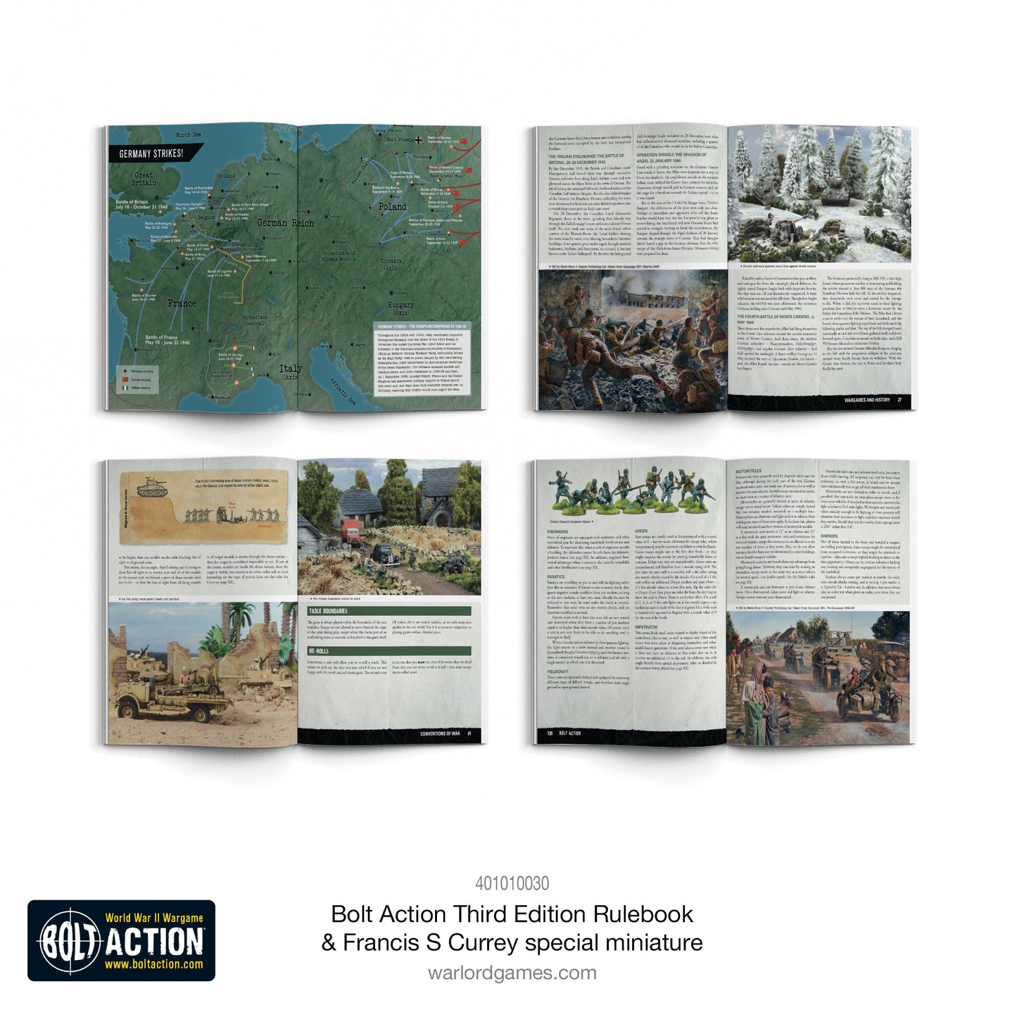 Bolt Action V3 Rulebook - New