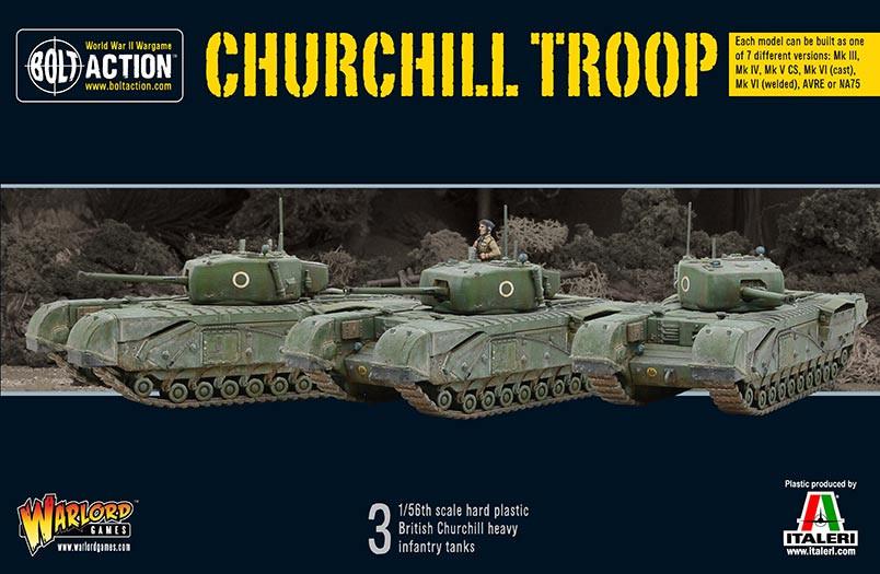 British Churchill Platoon - Bolt Action