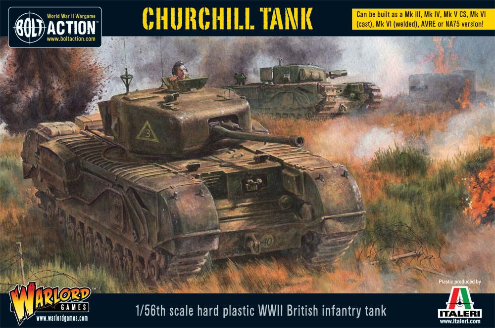 British Churchill Tank - Bolt Action