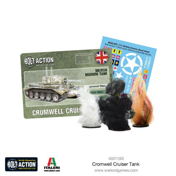 British Cromwell Cruiser Tank - Bolt Action