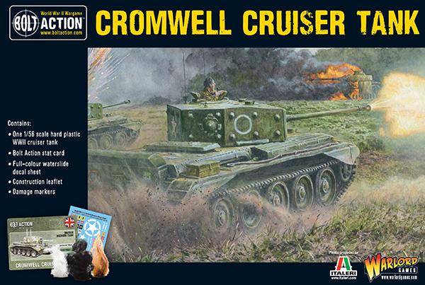 British Cromwell Cruiser Tank - Bolt Action