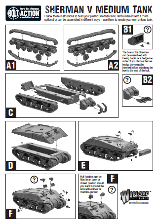 British Sherman Tank Platoon - Bolt Action