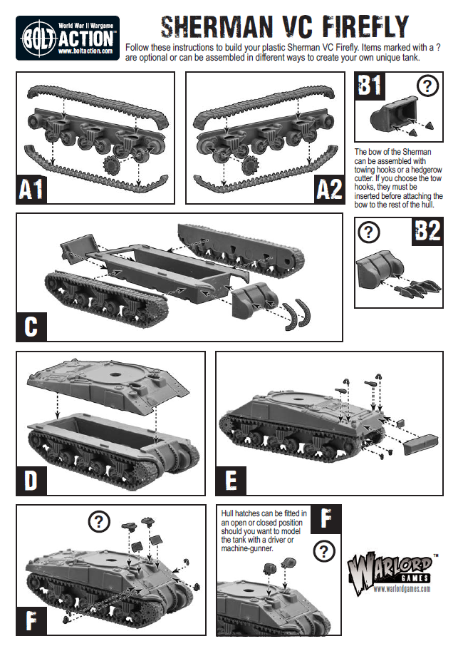 British Sherman Tank Platoon - Bolt Action