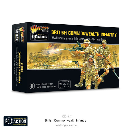 British Commonwealth Infantry - Bolt Action