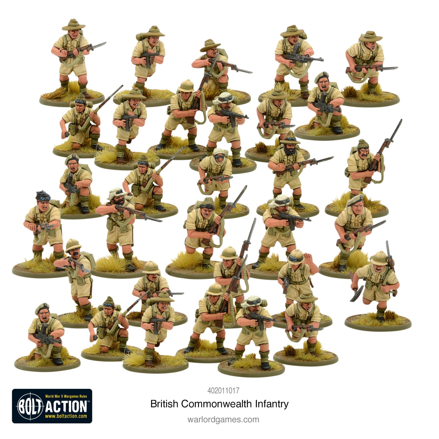 British Commonwealth Infantry - Bolt Action