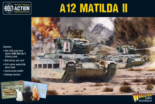 British A12 Matilda II Infantry Tank - Bolt Action