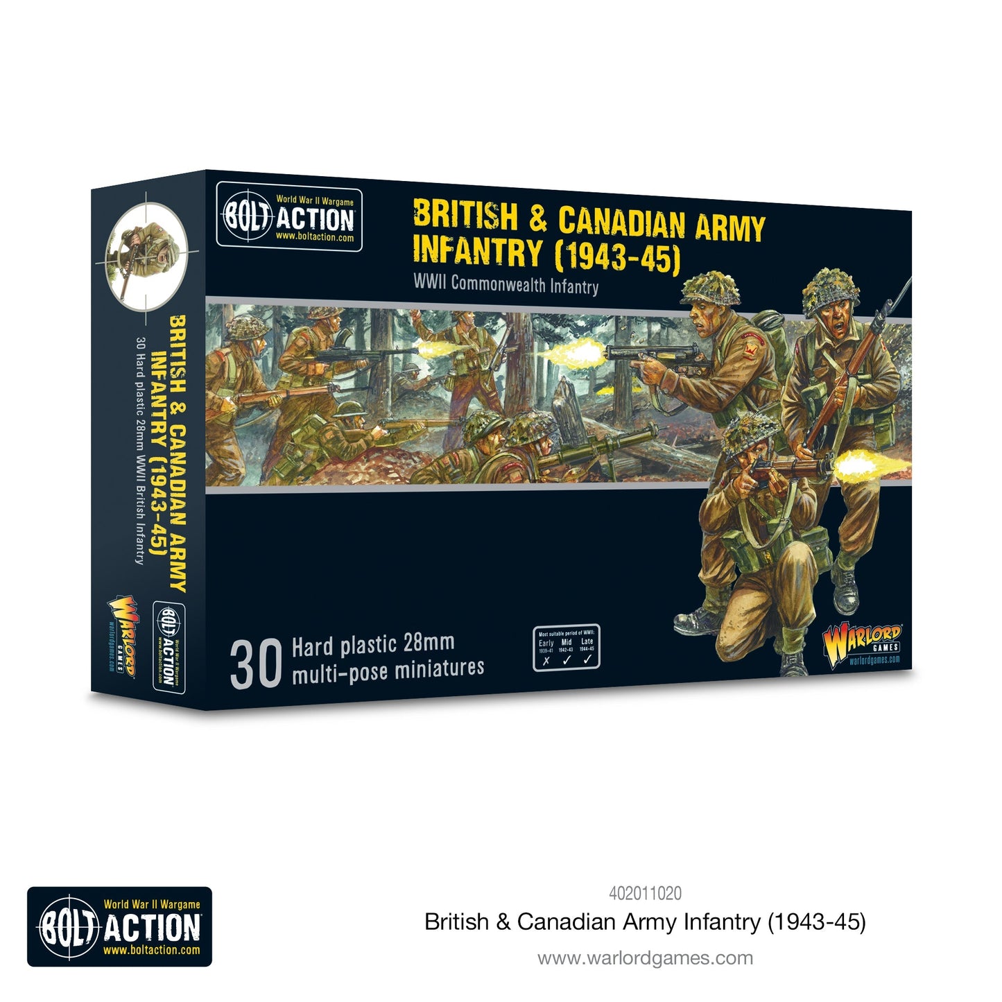 British & Canadian Army Infantry '43-'45 - Bolt Action