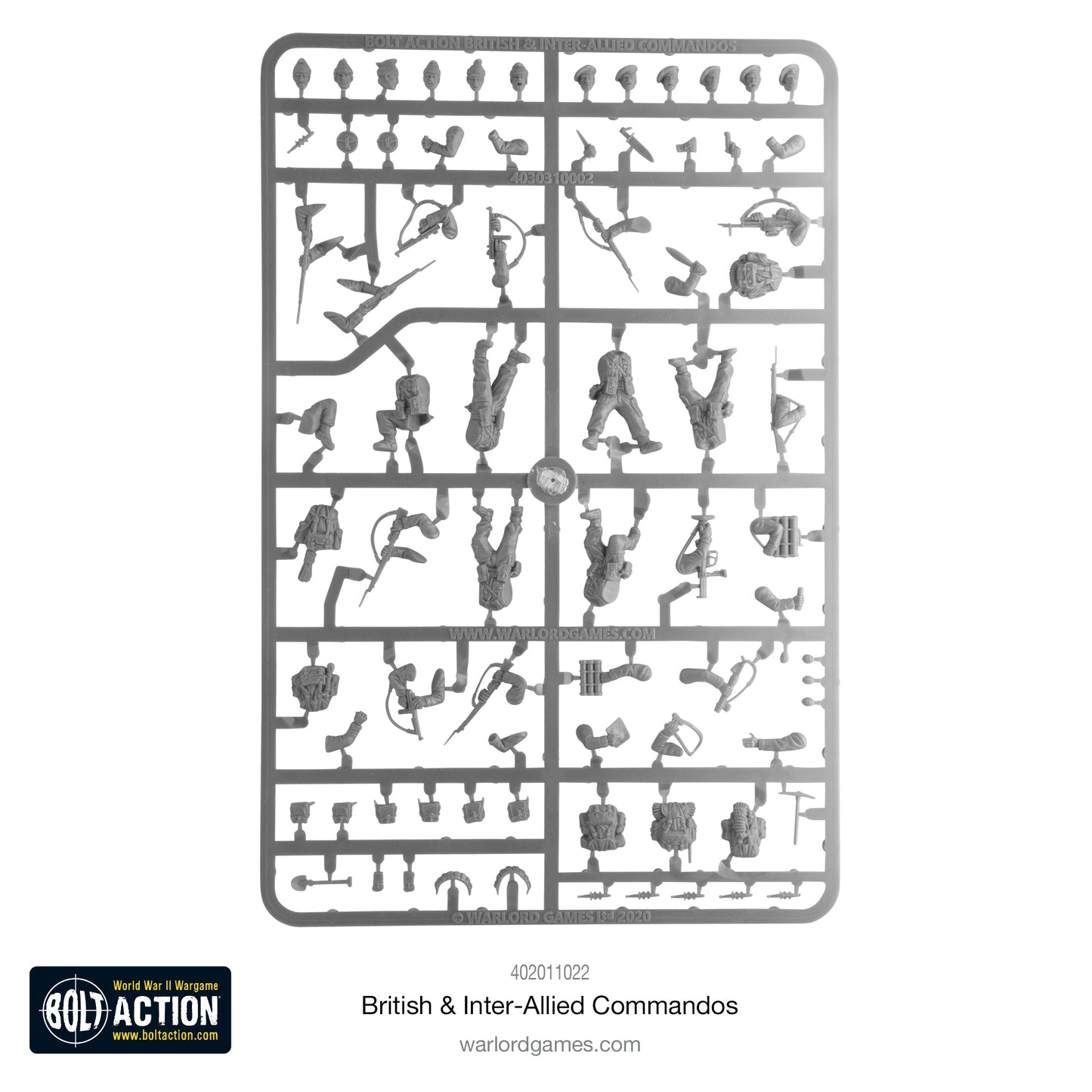 British & Inter-Allied Commandos - Bolt Action