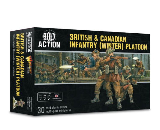 British & Canadian Infantry Winter - Bolt Action