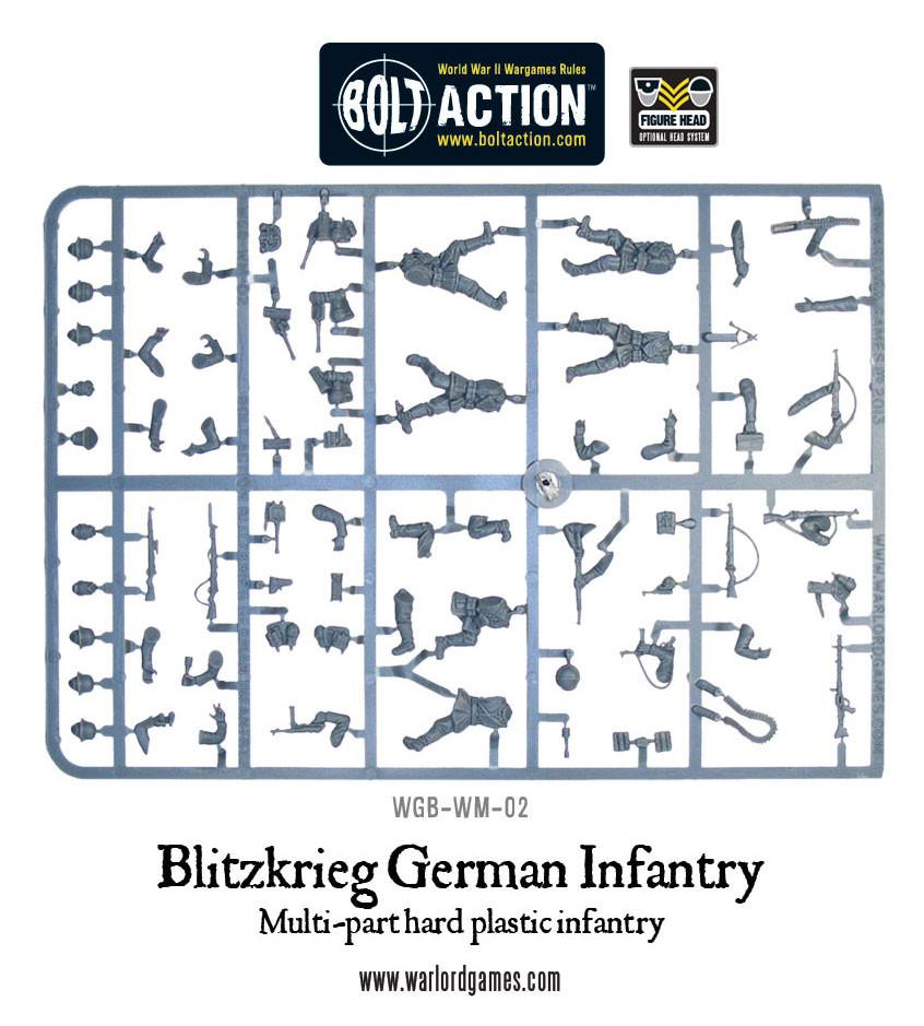 German Blitzkrieg Infantry - Bolt Action