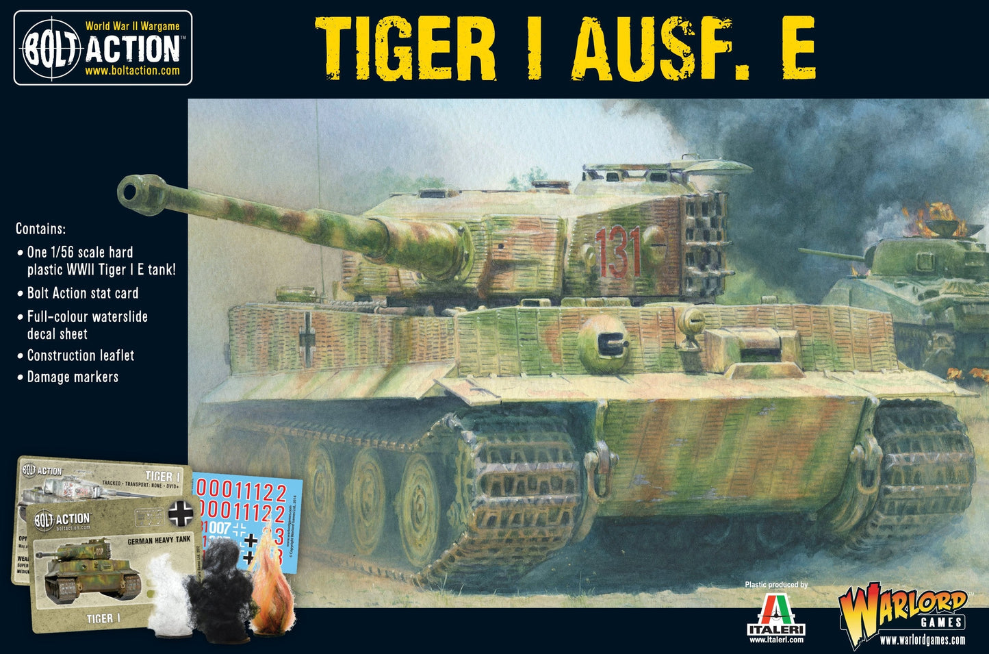 German Tiger I Ausf. E Heavy Tank - Bolt Action