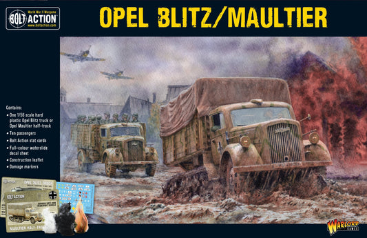 German Opel Blitz/Maultier - Bolt Action