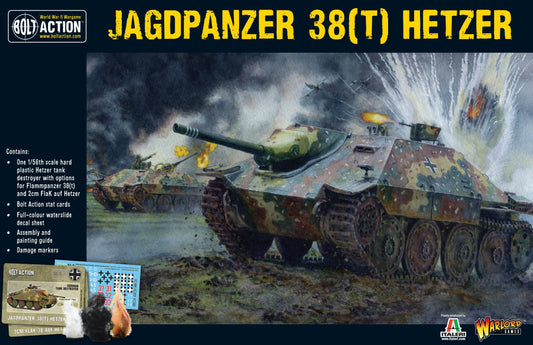 German Jagdpanzer 38(t) Hetzer - Bolt Action