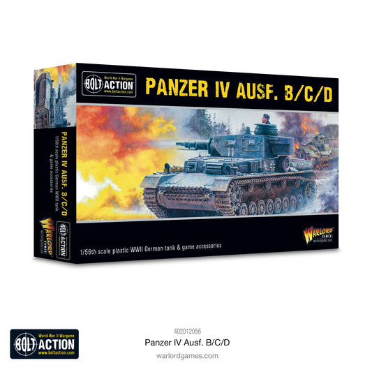 German Panzer IV Ausf. B/C/D - Bolt Action