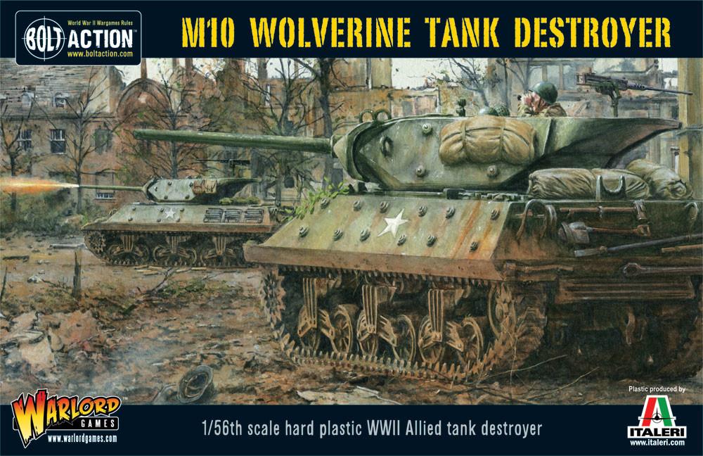 US M10 Tank Destroyer/Wolverine - Bolt Action