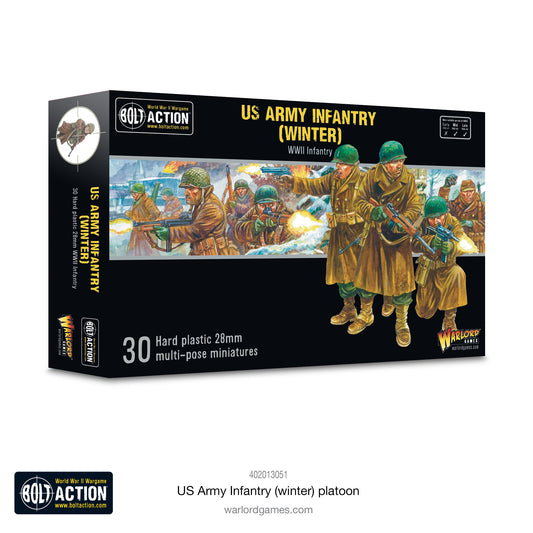 US Army Infantry Platoon Winter - Bolt Action