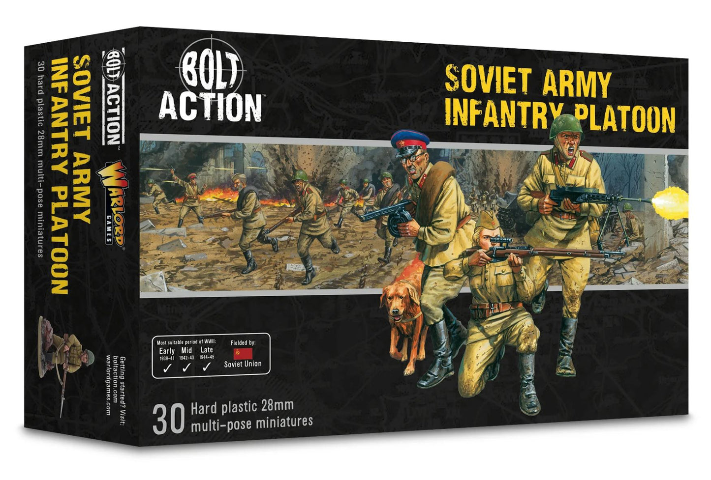 Soviet Army Infantry platoon - Bolt Action