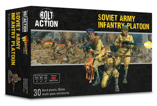 Soviet Army Infantry platoon - Bolt Action