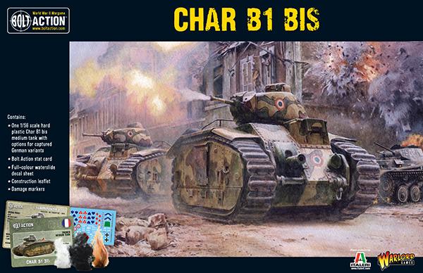 French Char B1 bis - Bolt Action