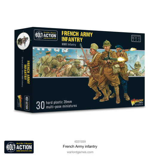 French Army infantry - Bolt Action