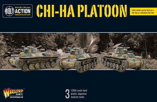 Japanese Chi-Ha Platoon - Bolt Action