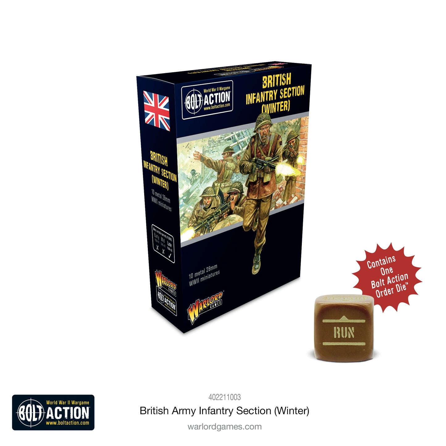 British Infantry section Winter - Bolt Action