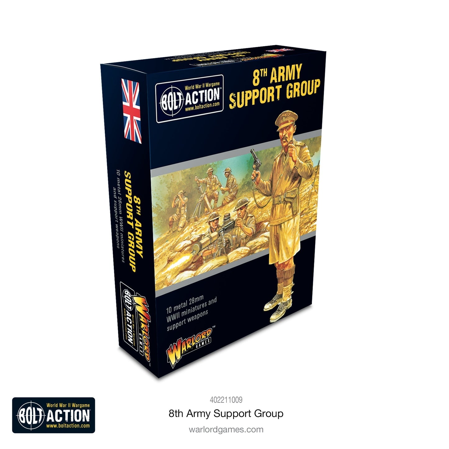 British 8th Army Support Group - Bolt Action