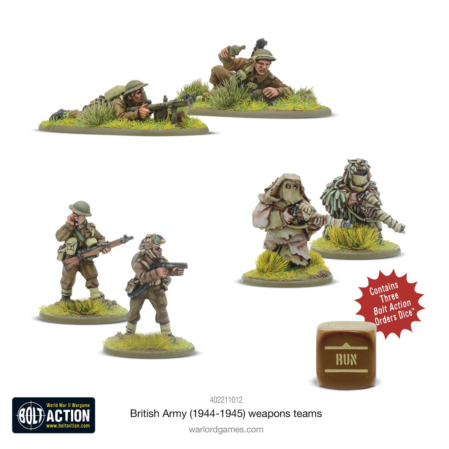 British Army Weapons Teams '44-'45 - Bolt Action