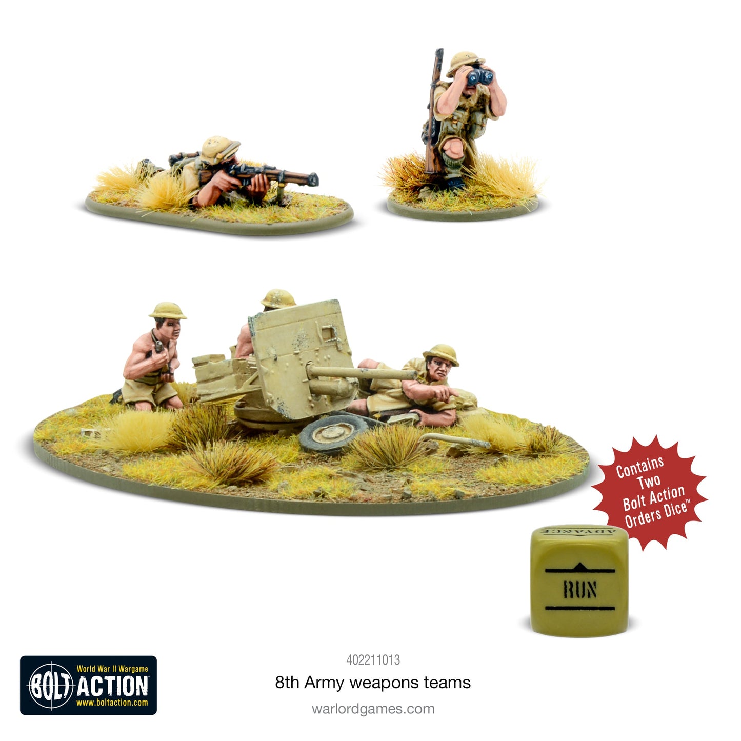 8th Army Weapons Teams - Bolt Action