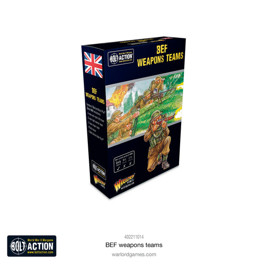 British BEF weapons teams - Bolt Action