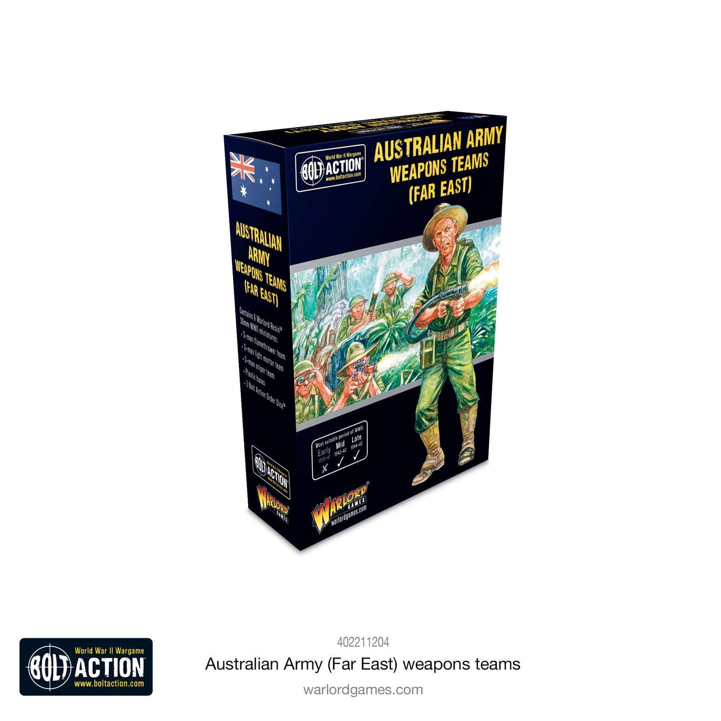 Australian Army weapons teams - Bolt Action