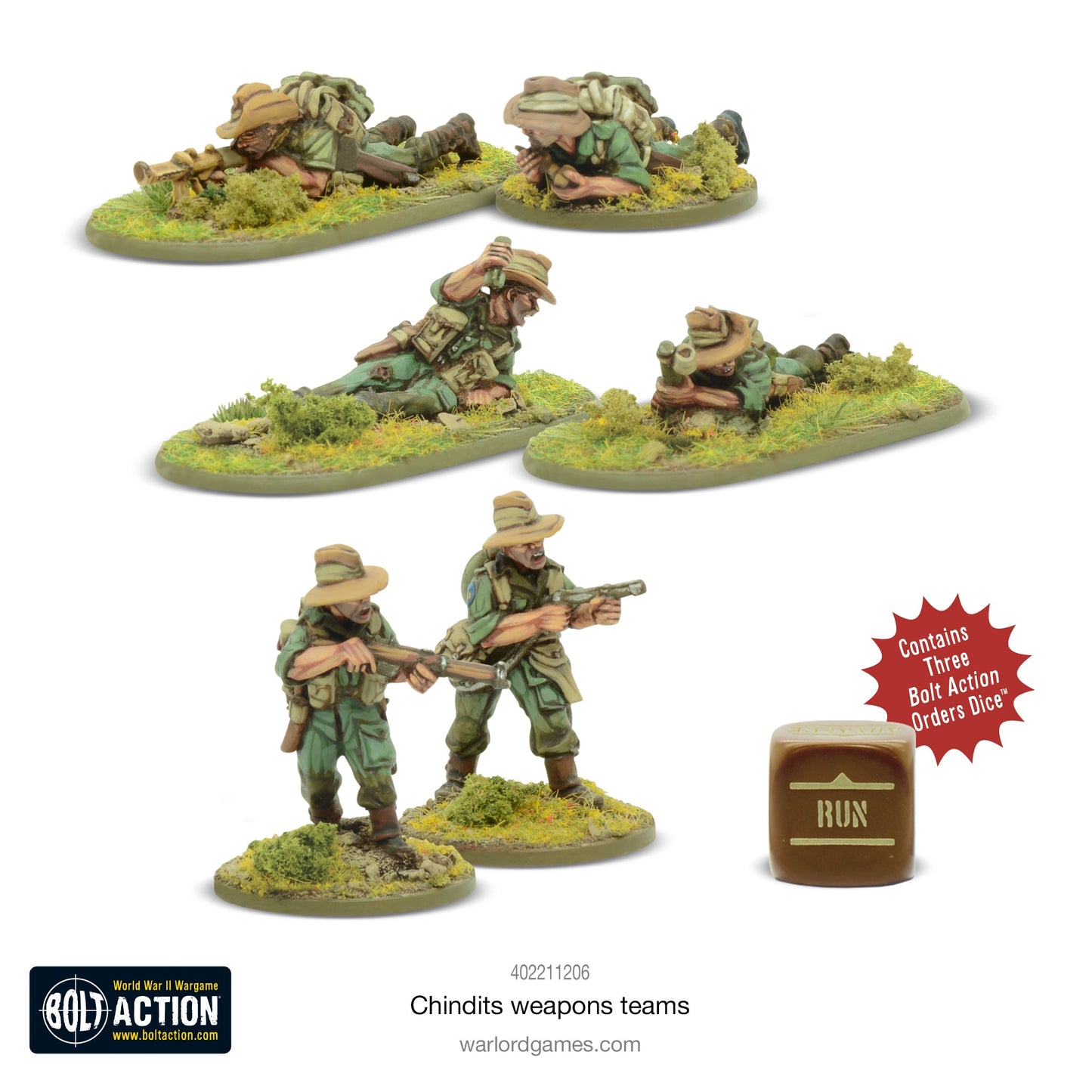 Chindits weapons teams - Bolt Action