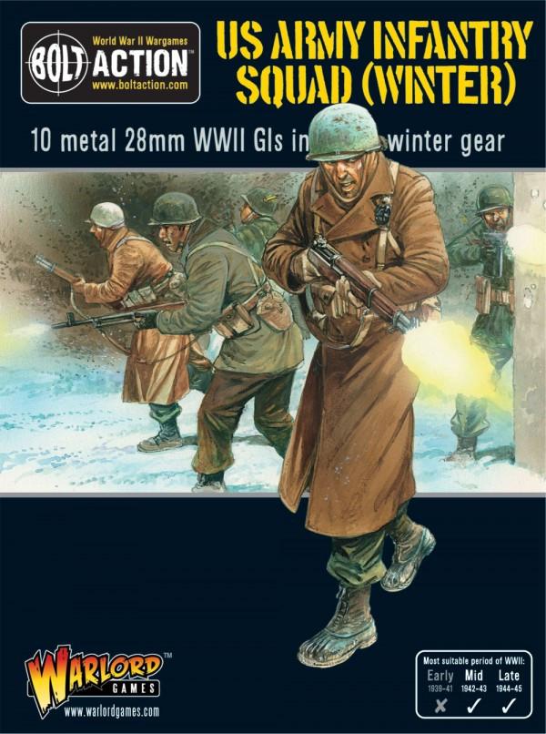 US Army Infantry Squad Winter - Bolt Action