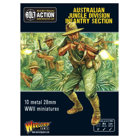 Australian Jungle Division infantry section - Bolt Action