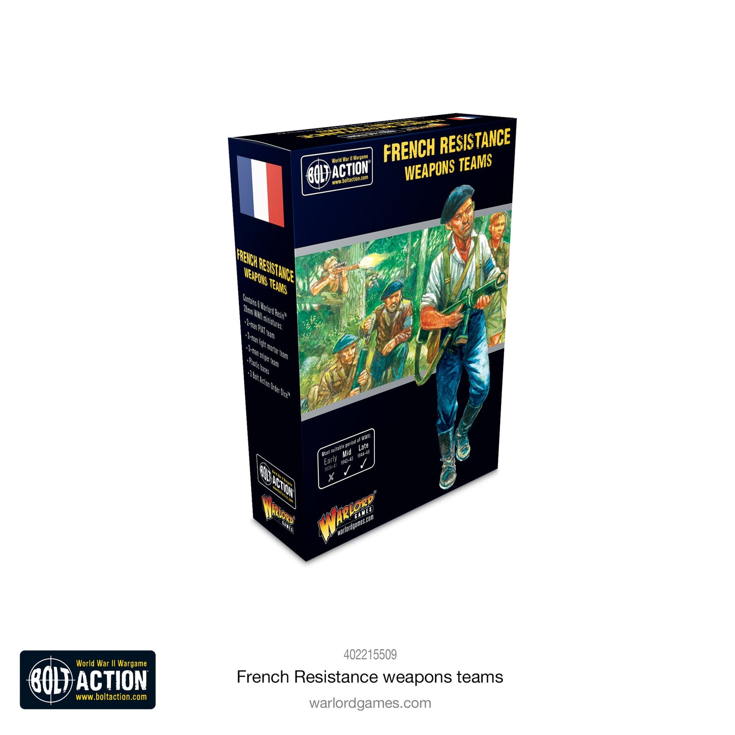 French Resistance Weapons Team - Bolt Action