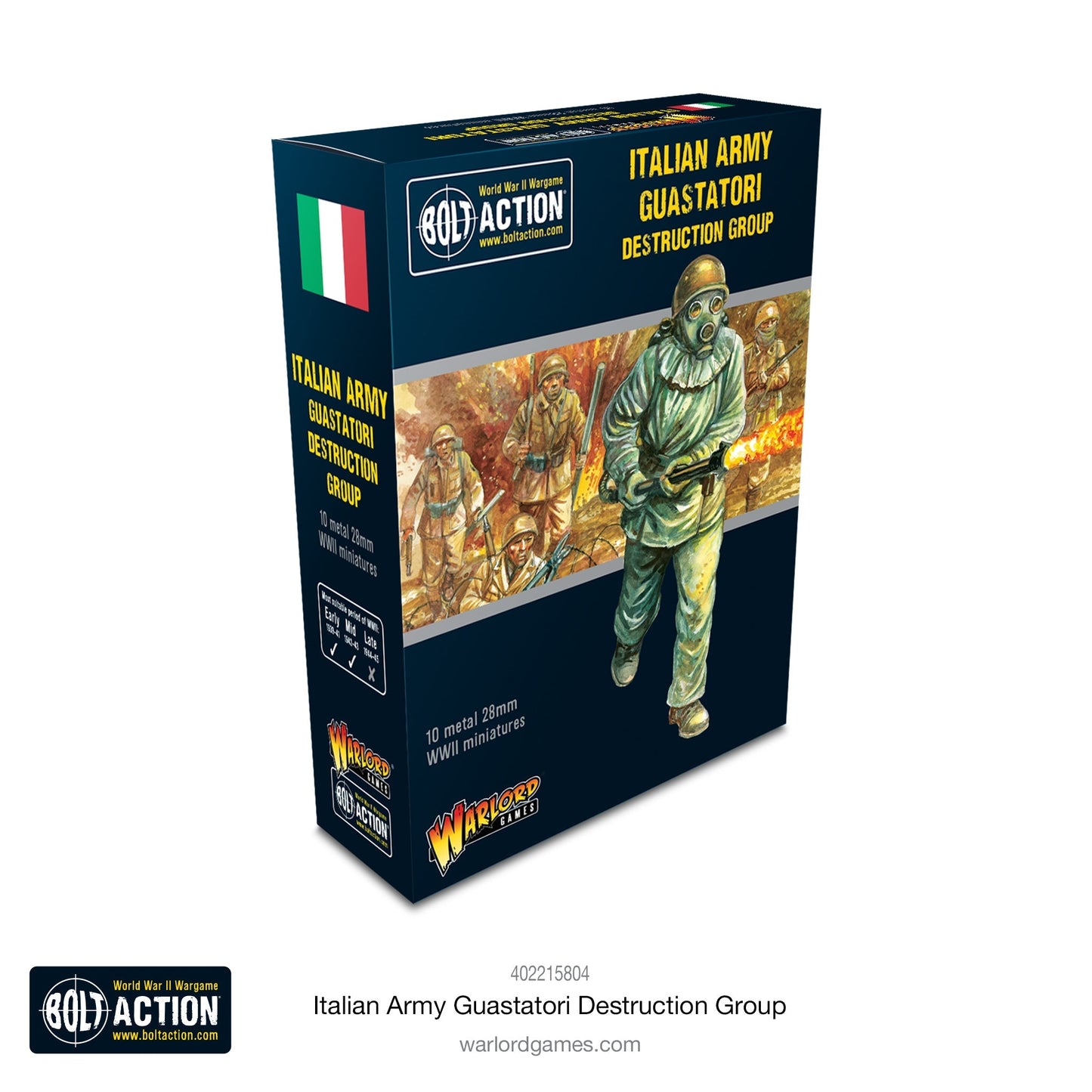 Italian Army Guastatori Destruction Group - Bolt Action