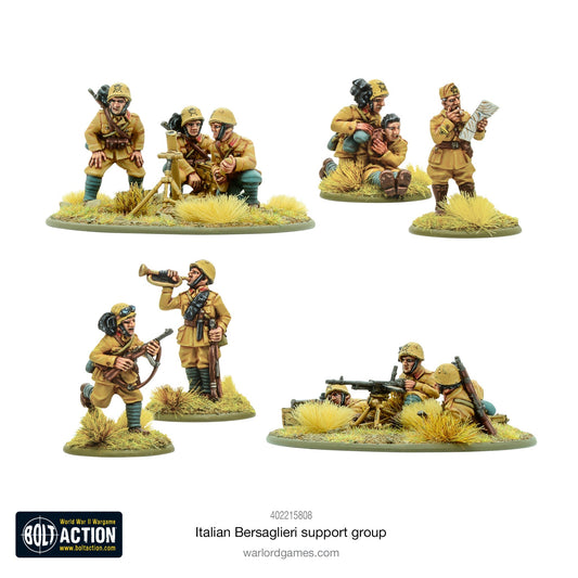 Italian Bersaglieri support group - Bolt Action