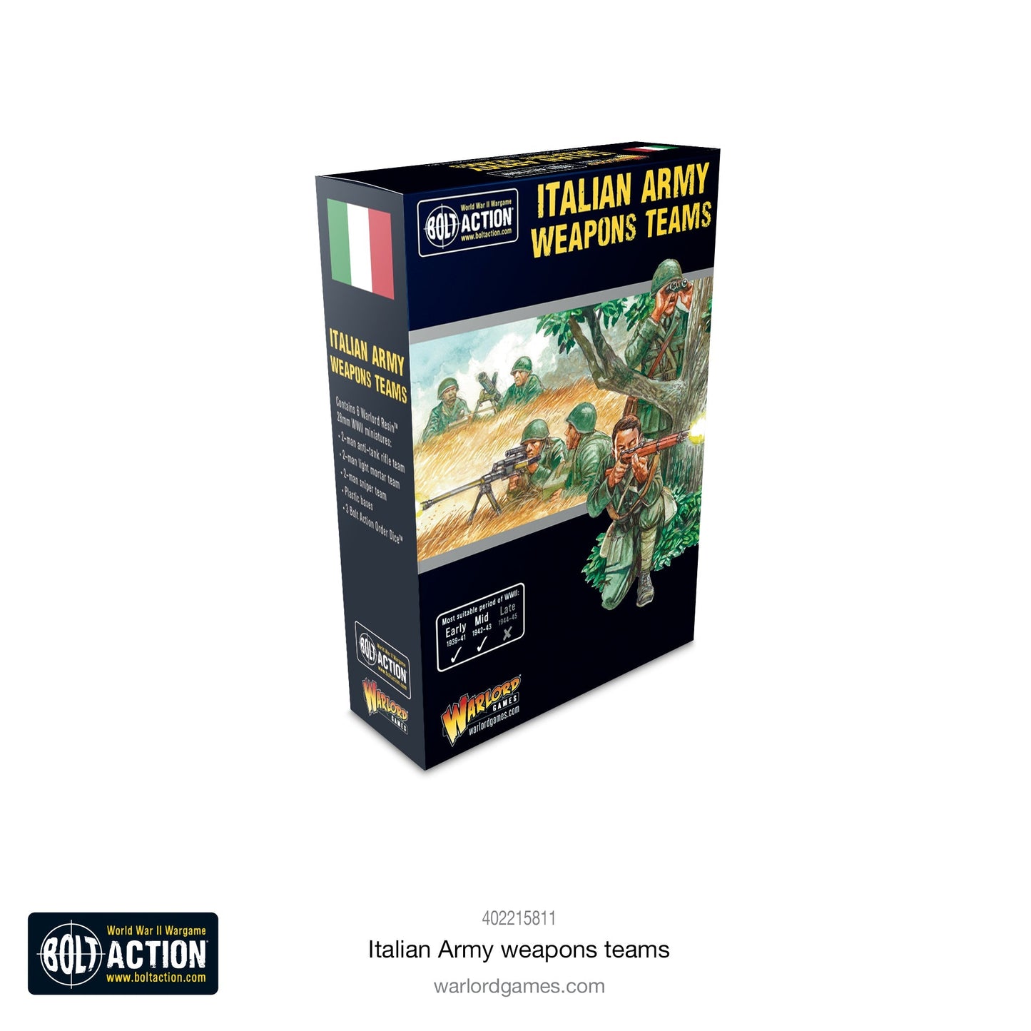 Italian Army Weapons Teams - Bolt Action