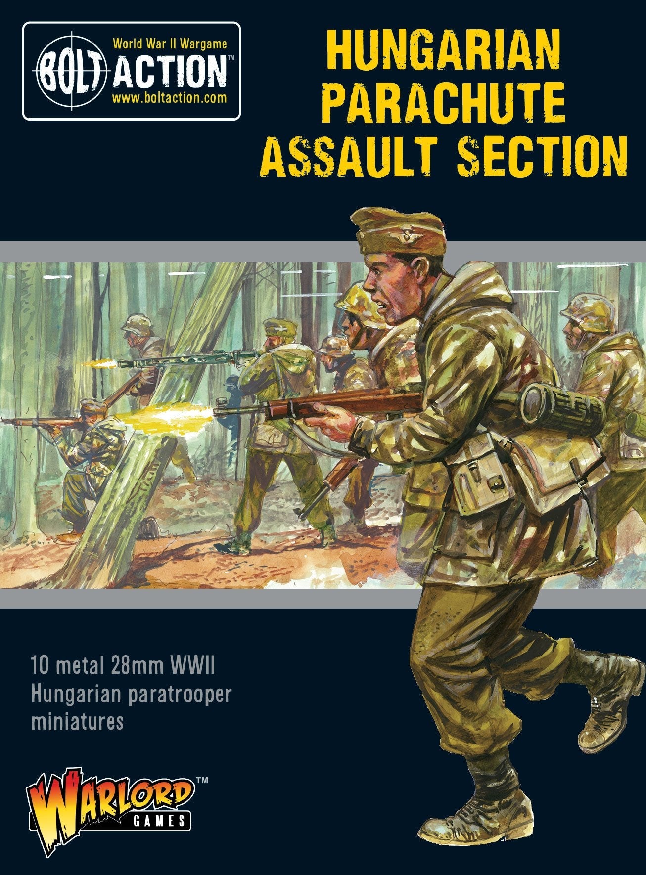 Hungarian Parachute Assault section - Bolt Action