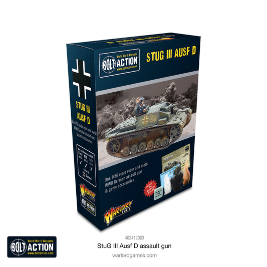 German StuG III Ausf. D assault gun - Bolt Action