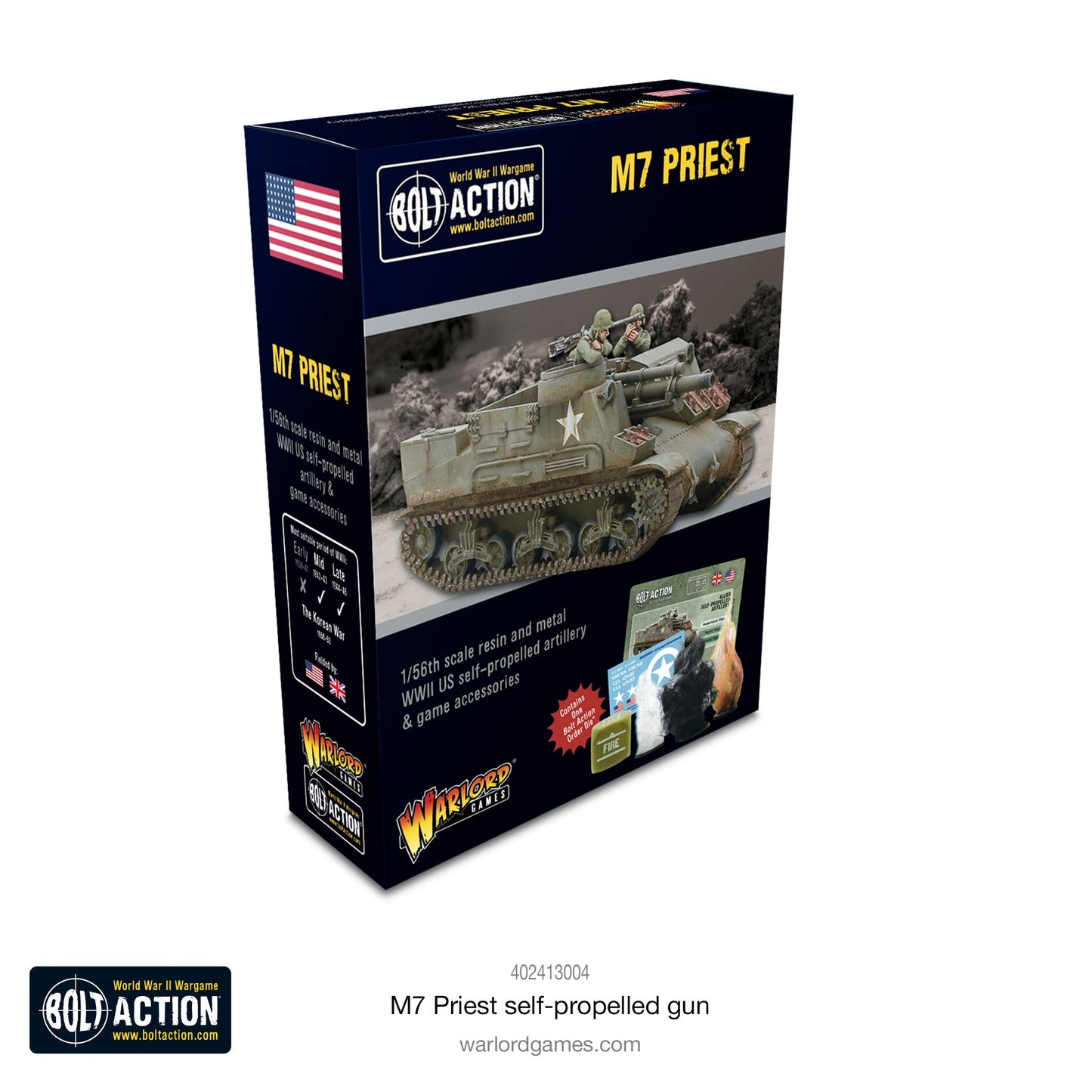 US  M7 Priest - Bolt Action