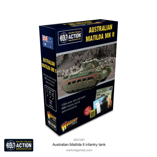 Australian Matilda II infantry tank - Bolt Action