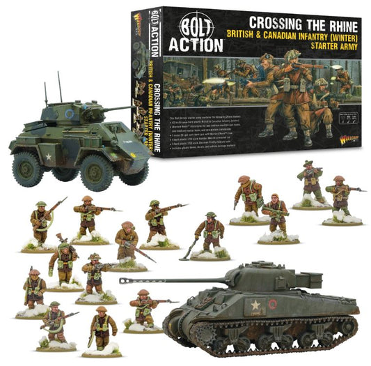 Crossing the Rhine - British & Canadian Winter Starter Set - Bolt Action V3
