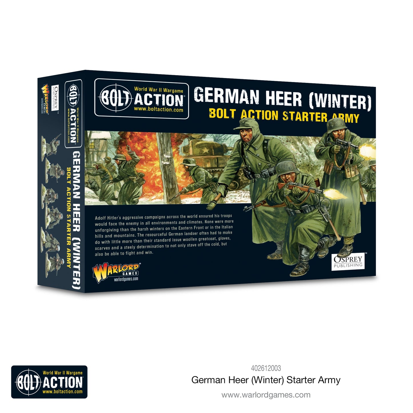 German Heer (Winter) Starter Army - Bolt Action