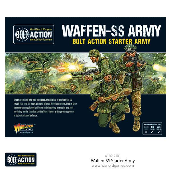 German Waffen SS Starter Army - Bolt Action