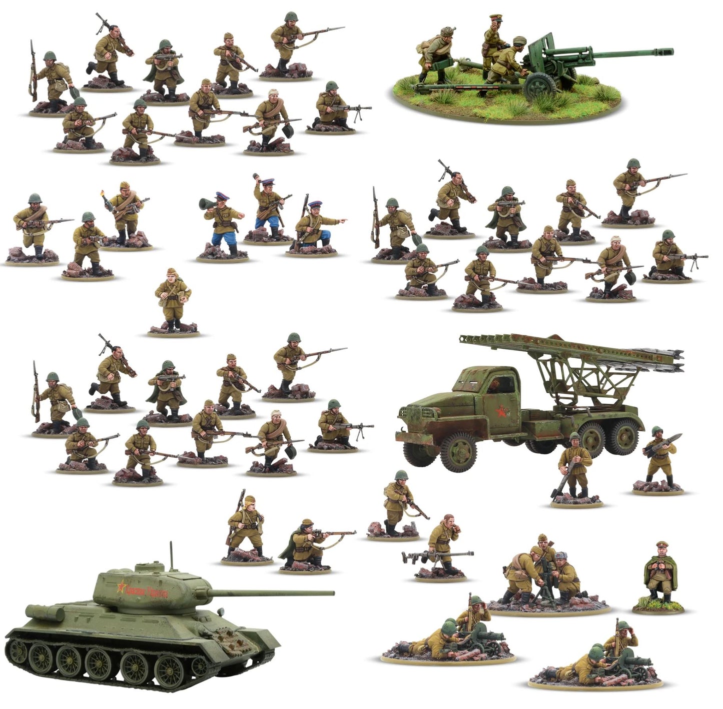 Forward to Berlin! - Soviet Army 1943-45 starter army - Bolt Action